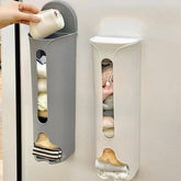 Wall Mounted Socks Storage Box, Closet Wall Hanging Box, Wardrobe Household Socks Holder Garbage Plastic Bag Dispenser, Kitchen Bathroom Hanging Rack, Self adhesive Home Dispenser Storage Box, Multifunctional Storage Box